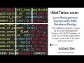 Loan Management System with SMS Database Design Tutorial