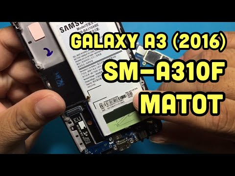 Cara Memperbaiki Samsung Galaxy A3 (2016) SM-A310F Mati Total Matot // Dead Problem Repair