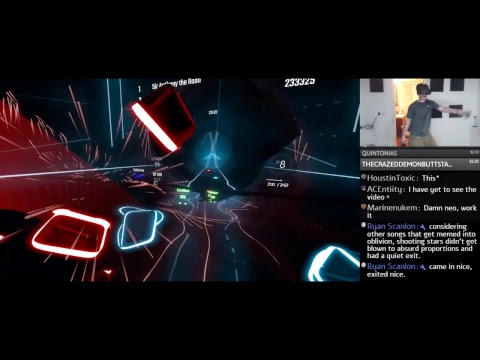 Beat Saber: hey look at the webcam ha ha - Beat Saber: hey look at the webcam ha ha