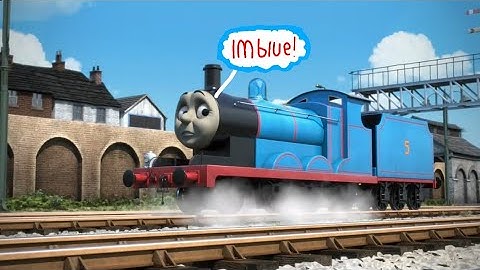 goofs in James learns a lesson blue