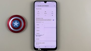 How to change sound mode, vibration, mute on Samsung M31 Android 12