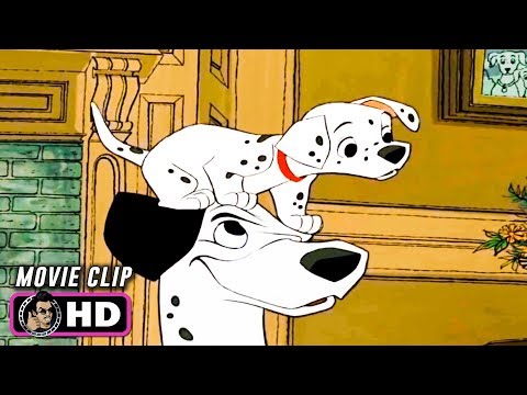 101 DALMATIANS Clip - Watching TV (1961) Disney