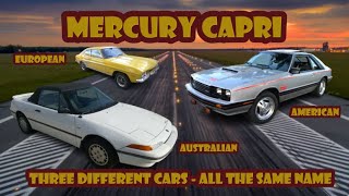 Here’s how the Mercury Capri was three different cars from three different continents