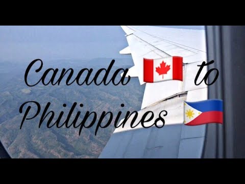 canada to philippines travel fare