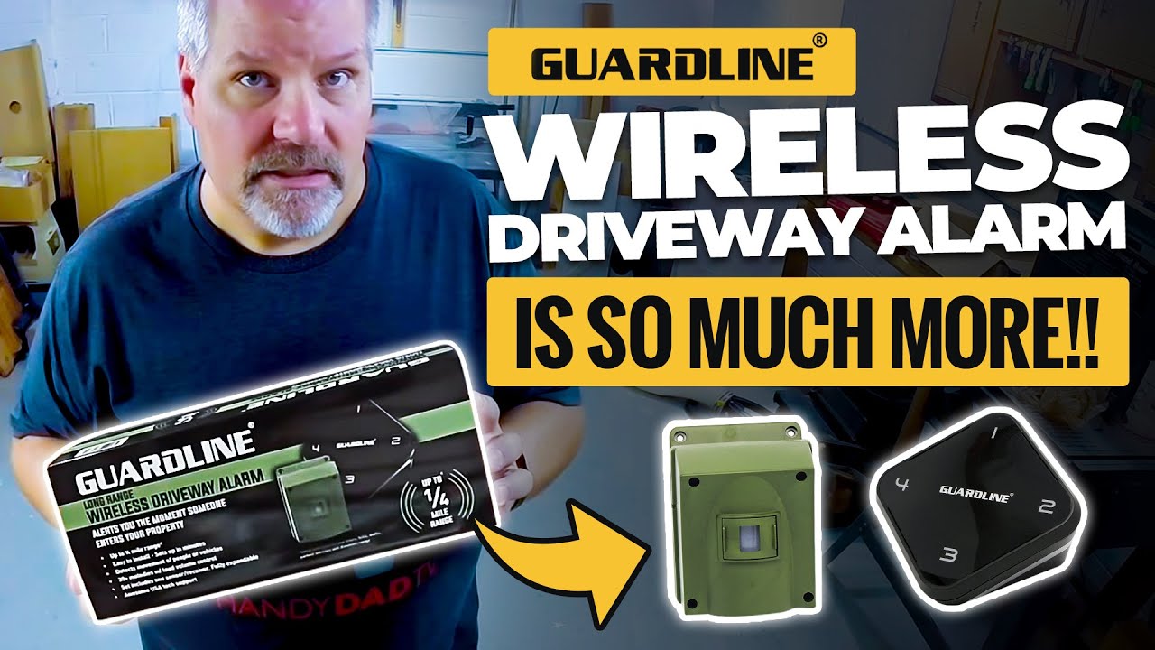 Guardline Wireless Driveway Alarm is so much more!! - YouTube
