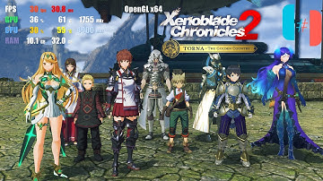 Ryujinx 1.0.6797 | Xenoblade Chronicles 2 Torna The Golden Country 4K UHD | Switch Emulator Gameplay