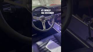 67 Chevelle Restomod with elite custom lights. #rollingart