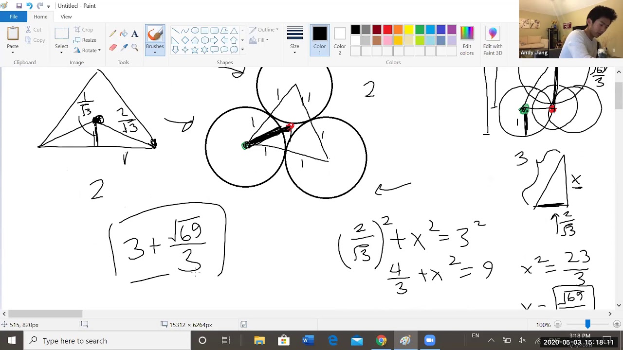 Flashmath Spring 2020 AMC8 / AMC10 class series:  Session 20  - Geometry