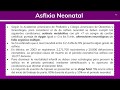 Asfixia Neonatal - Pediatría