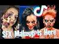 ⚠️SFX⚠️ Makeup On TikTok (Scary Makeup - Part 2)