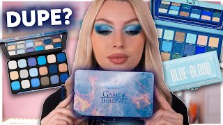 BLUE BLOOD DUPE! Game of Thrones Winter is Coming palette Review! screenshot 5