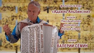 Фантазия на тему «Адажио Альбино́ни» ❤️ Играет ВАЛЕРИЙ СЁМИН ❤️ Красиво и душевно))) Качество 4К