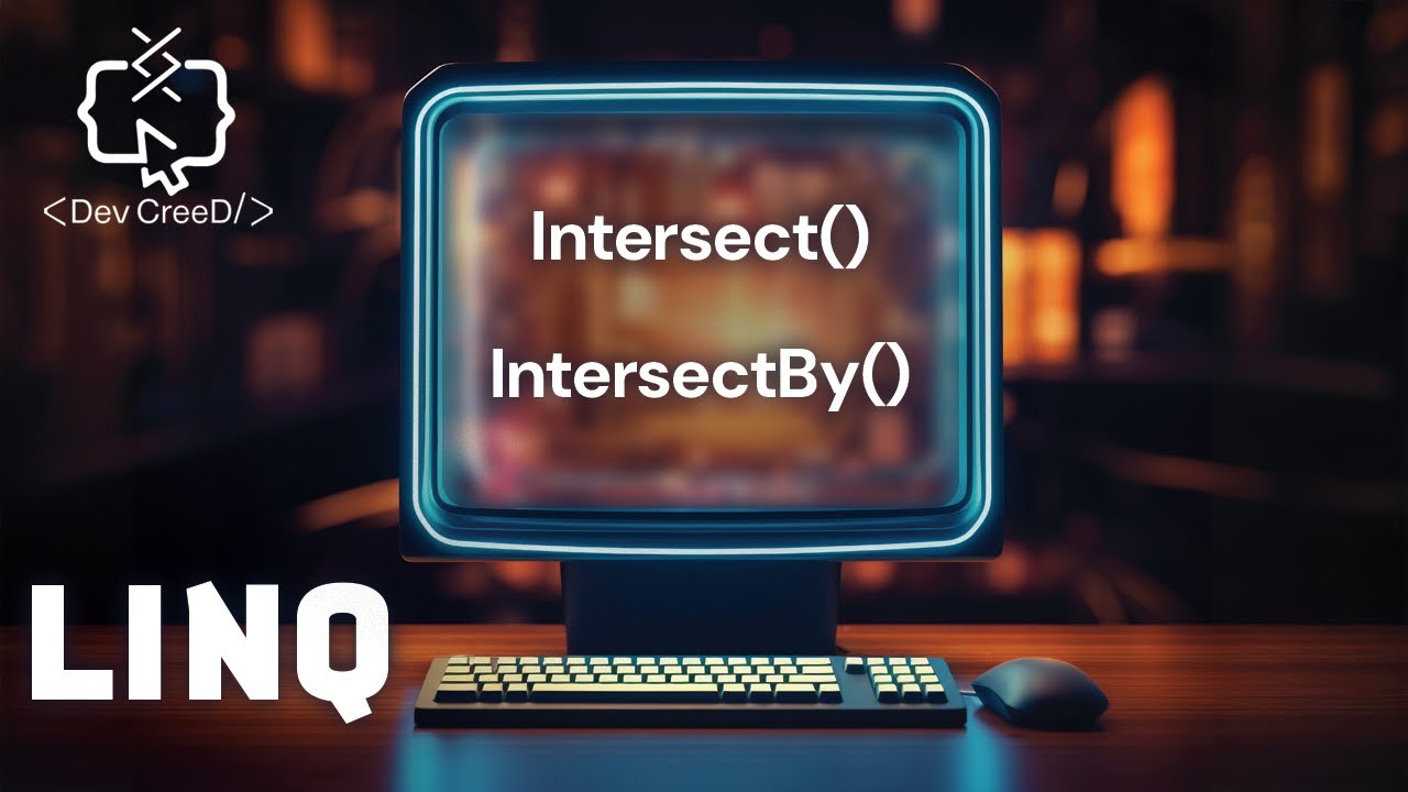 [Arabic - بالعربي] 53. Intersect() and IntersectBy() | Linq - YouTube