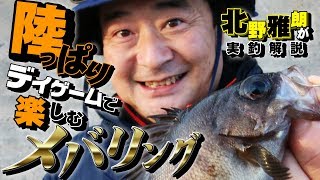 陸っぱりデイゲームで楽しむメバリング【北野雅朗が実釣解説】