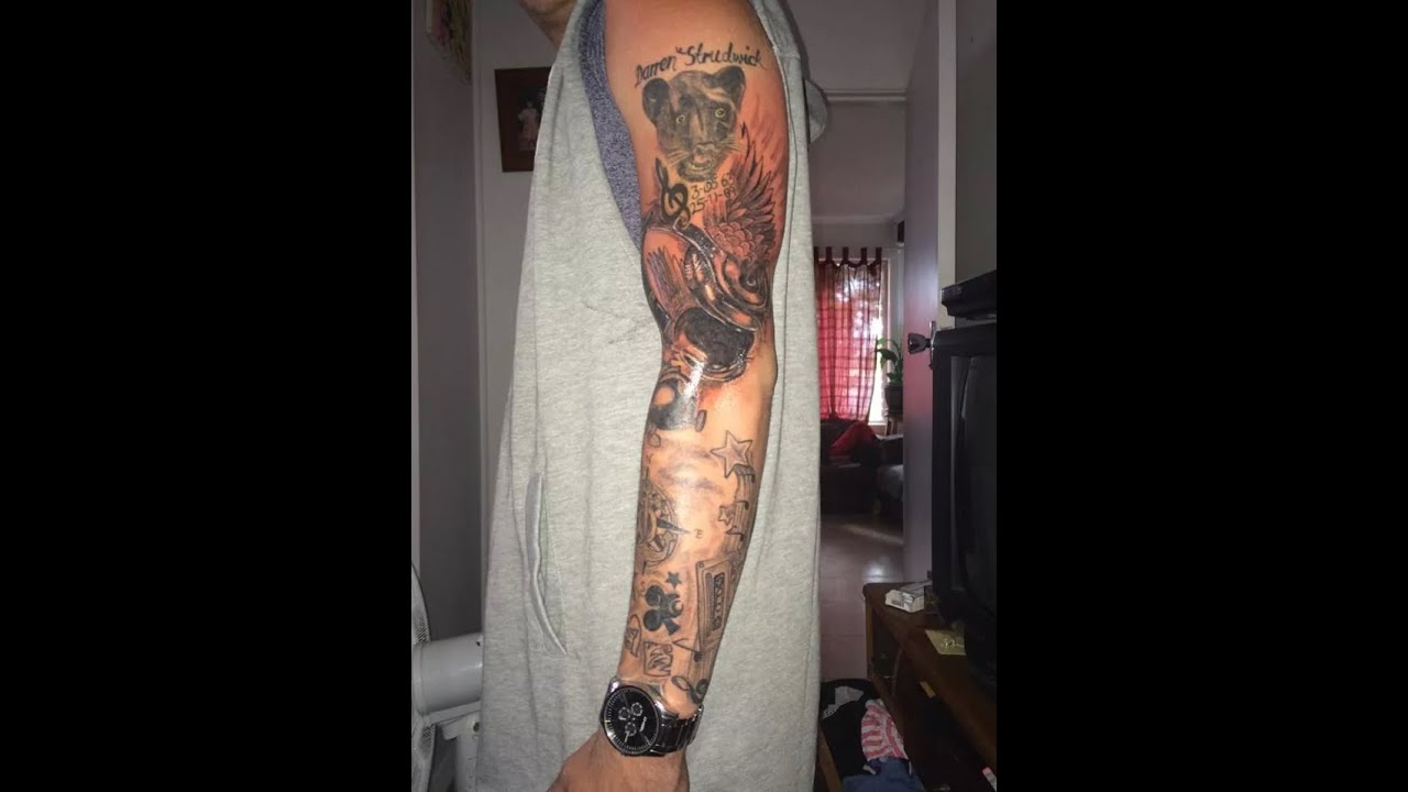 sleeve tattoo elbow