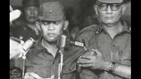 Video Rekaman Asli Pidato JEND A.H NASUTION Korban selamat G30S PKI