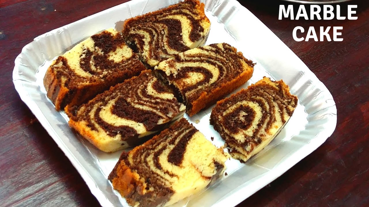 Eggless Marble Cake || Marble Cake Without Oven || Tea time Cake || Zebra Cake