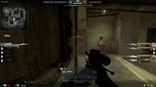 Counter-Strike: Global Offensive - 3 NOSCOPES IN A ROW [FULL-HD 60fps]