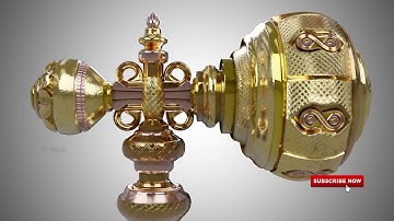 Mace 3D Model : Blender 2.80 Beta Eevee Realtime rendering