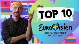 EUROWIZJA 2024 | mój TOP 10 półfinalistów/finalistów |MOIMI USZAMI| #eurowizja #reakcja #top10