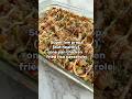 Super easy chicken fried rice casserole! More casseroles at link in bio. Enjoy!