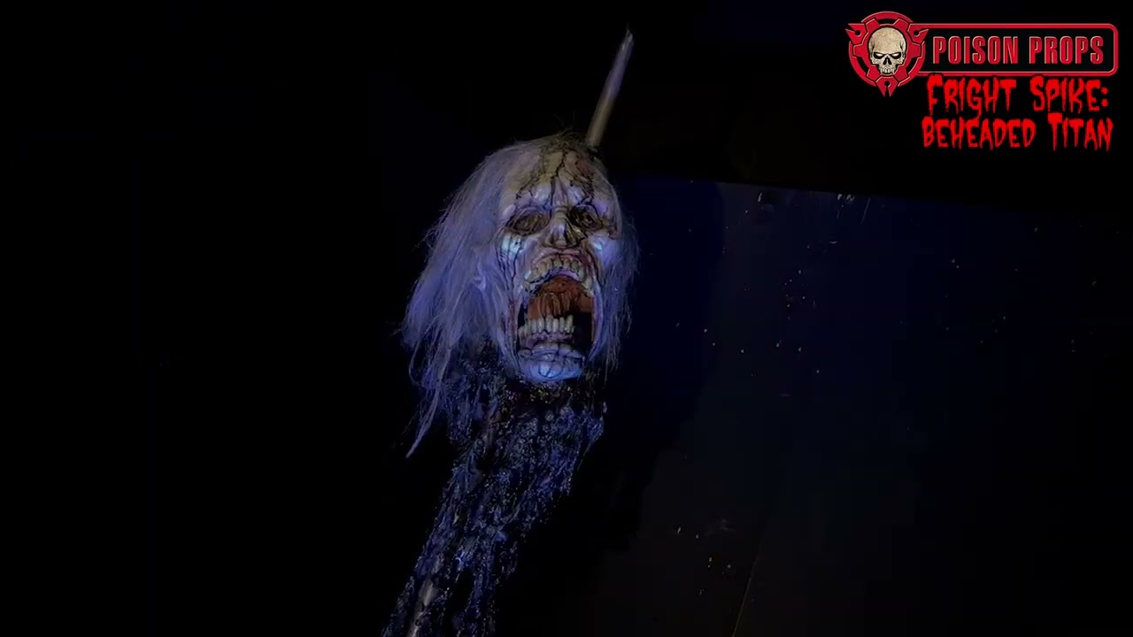 Fright Spike: Beheaded Titan Halloween Animatronic by Poison Props