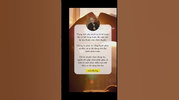 Câu nói hay của Thiền Sư Thích Nhất Hạnh 2 - Tùy Duyên