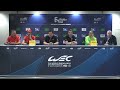Pre Event Press Conference I 2023 6 Hours of Fuji I FIA WEC