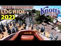 4K Timber Mountain Log Ride FULL RIDE at Knott's Berry Farm 2021