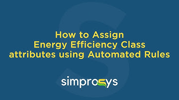 How to Assign Energy Efficiency Class Attribute Using Automated Rules