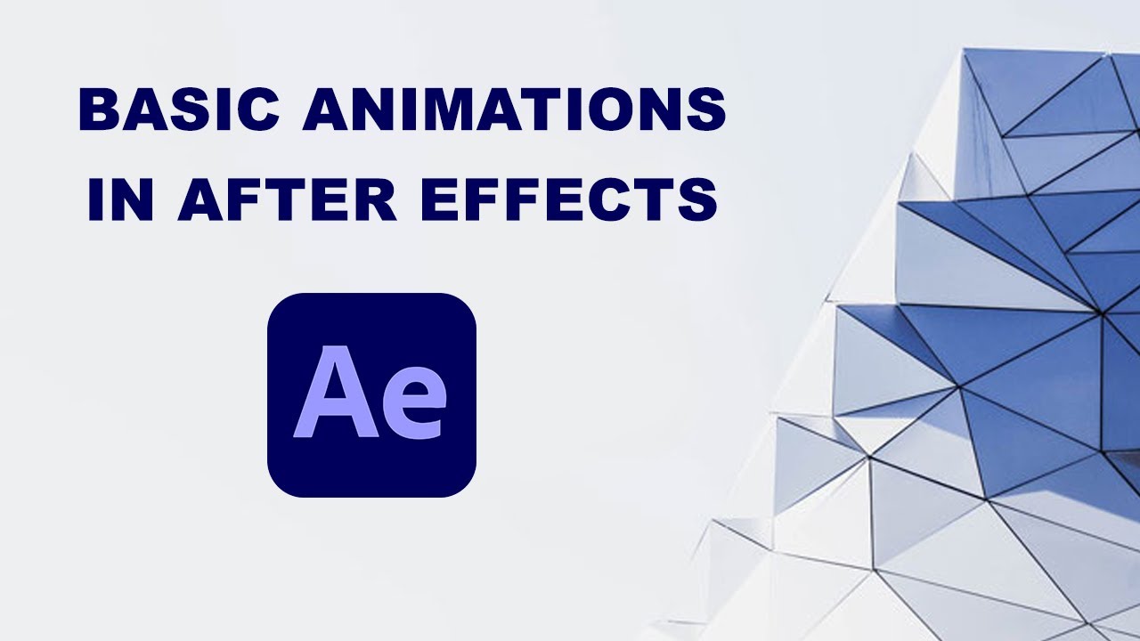 Basic Animations in After Effects - Bangla - YouTube