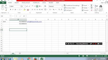 How to create a CSV file for Bulk SMS Caster Free