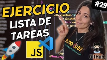 LISTA de TAREAS con JAVASCRIPT | Fácil y Paso a Paso | ⭐ Curso JAVASCRIPT DESDE CERO 🚀 #29