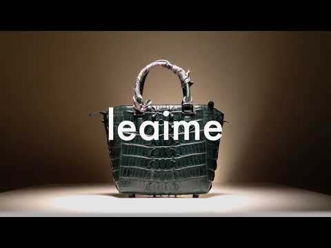 高級鱷魚皮森林系手提包 - leaime 裝滿妳優雅與美麗的潘多拉盒