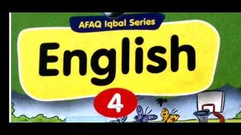 Afaq iqbal series new English class 4h page no 52 basics or components of simple dialogue