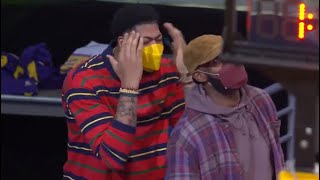 Anthony Davis Making Fun Of Lebron James - Kevin Hart Interviews Lebron Lames In Description