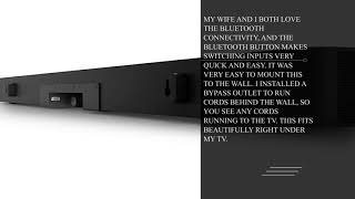 TCL Alto 7+ 2.1 Channel Home Theater Sound Bar with Wireless Subwoofer - TS7010, 36&quot;, Black