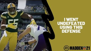Madden 21 - Defensive Tips - This is The Best Defense in Madden 21 - 3-4 Bear Defensive Guide