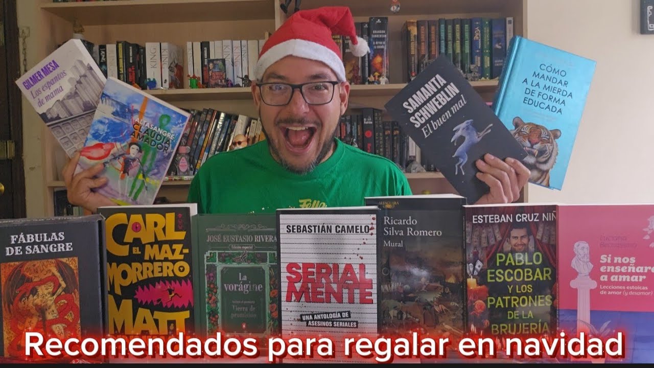 Libros top recomendados para regalar en navidad 