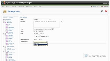 Creating an advertising package using iJoomla Ad Agency - Joomla Advertising Extension