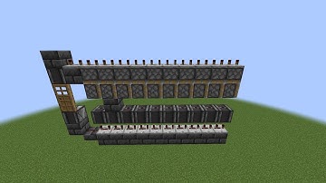 Minecraft Simplified One-block-wide Conveyor