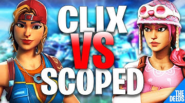 MSF Clix Challenged Scoped In Realistic 1 VS 1 Wager and This Happened | Creative 1v1