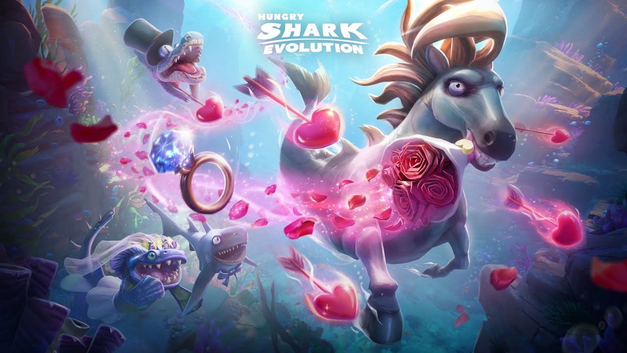 New Valentines Day Update Coming Soon ! - Hungry Shark Evolution 