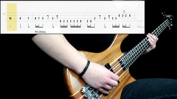 System Of A Down - B.Y.O.B. (Bass Cover) (Play Along Tabs In Video)