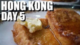 Hong Kong Food Travel Day 5 - Classic Breakfast, Steam Hot Pot, and Egg Waffles!