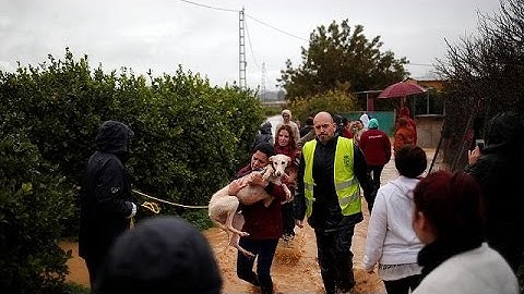 Morti e danni in Spagna meridionale per il maltempo
