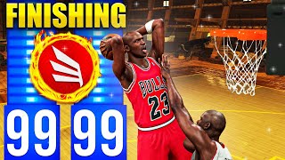 BEST SLASHER Build with ALL 99 FINISHING STATS is GAMEBREAKING in NBA 2K23