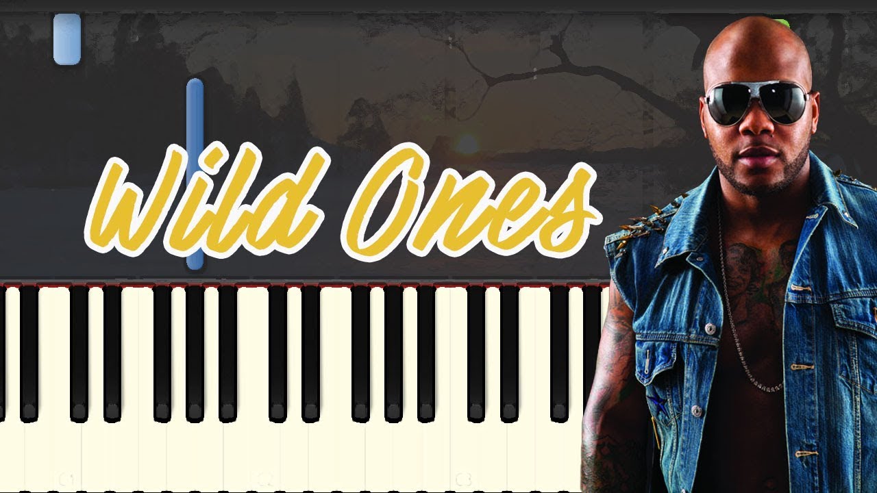 sheet piano nhạc trịnh công sơn Wild Ones - Flo Rida (Piano Tutorial Synthesia)