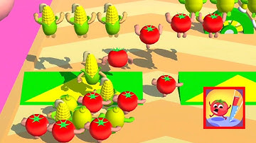 Fruit Rush All Levels Gameplay Walkthrough Ios & Android Part -18