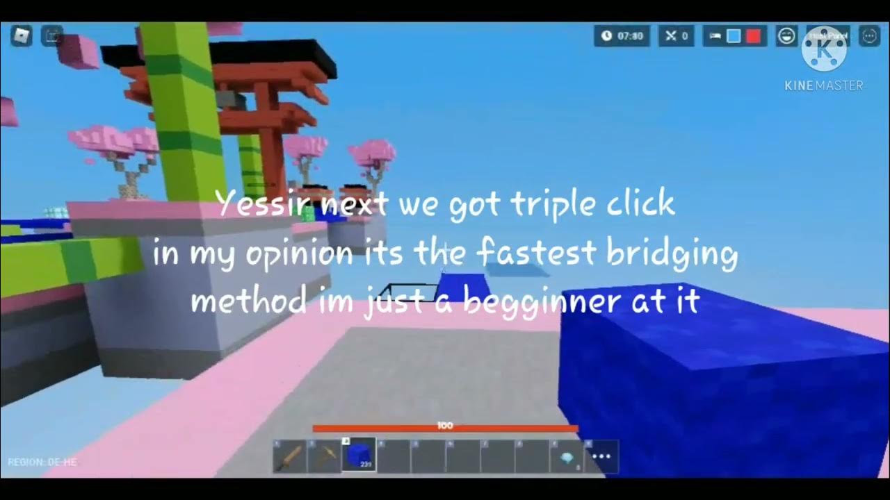 Fastest clicking methods in roblox bedwars competes... YouTube